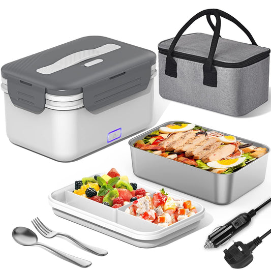 100W Electric Lunch Box Adults, 1.8L Thermal Lunch Box