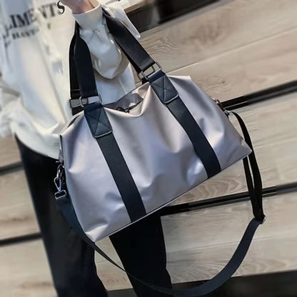 Fashion Women Fitness Bag Men Gym Handbag Sport Training Shoulder Travel Bags Luggage Waterproof Nylon Outddor Gym Bag Tote Bags
