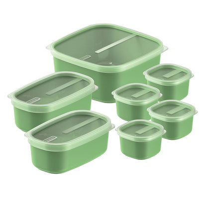 Food Storage Set, 7 Piece - Green