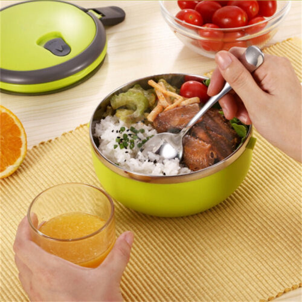 Portable Trave Kids Adult Hot Food Flask Vacuum Lunch Box Warmer Food Container